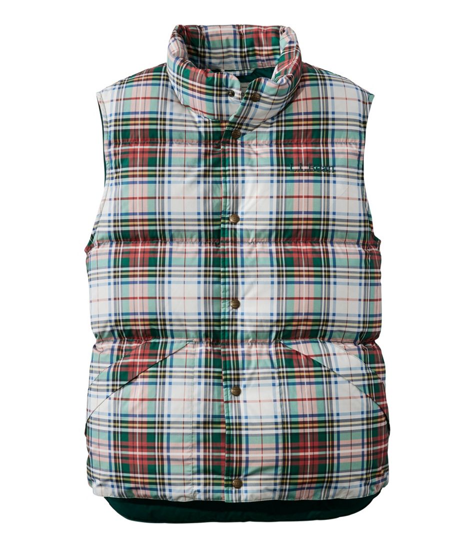Adults' Bean's Trail Model Down Vest '82, Print | L.L.Bean Signature