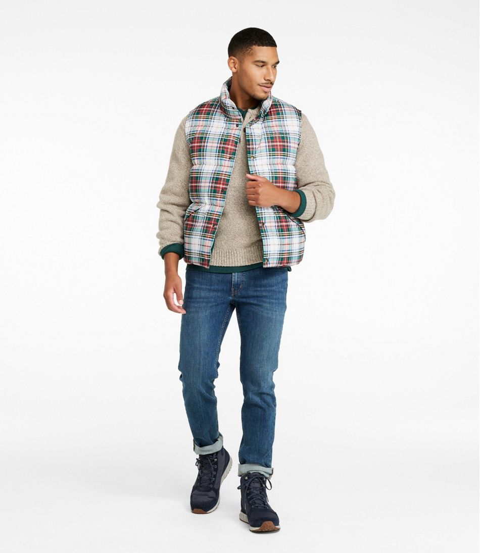 Adults' Bean's Trail Model Down Vest '82, Print | L.L.Bean Signature