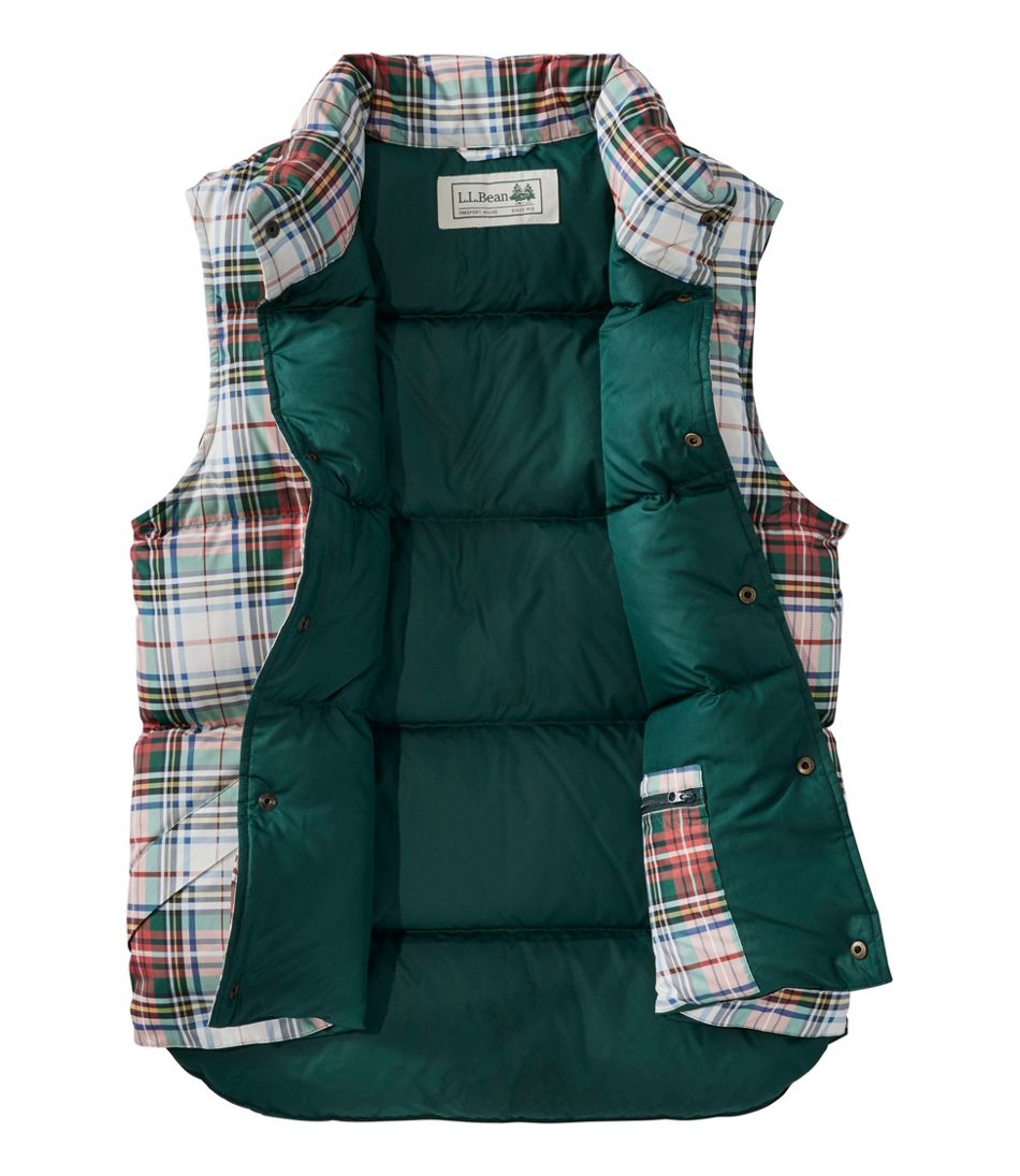 Adults' Bean's Trail Model Down Vest '82, Print | L.L.Bean Signature