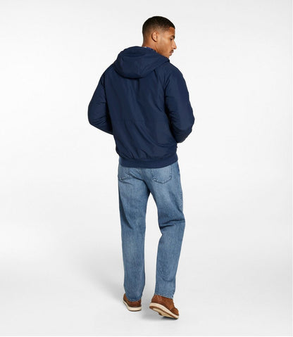 Men's Insulated 3-Season Bomber Hooded Jacket | L.L.Bean Latest