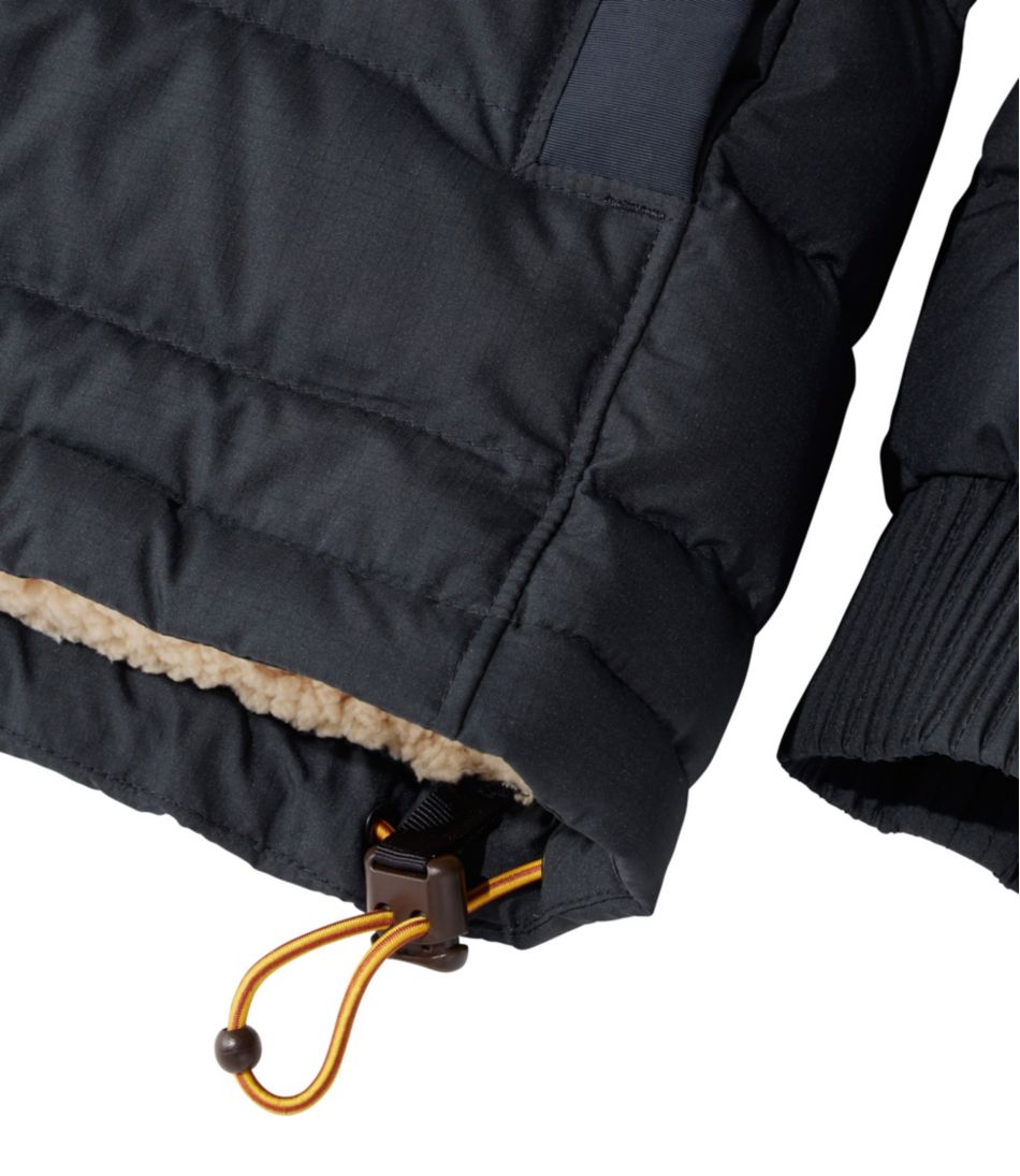 Men's Mountain Classic Down Hooded Jacket, Sherpa-Lined | L.L.Bean Best Seller