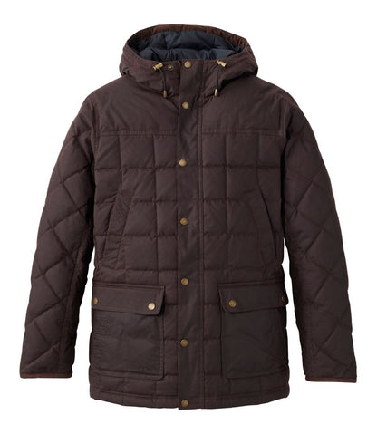 Men's Upcountry Waxed Down Hooded Jacket | L.L.Bean Great Value