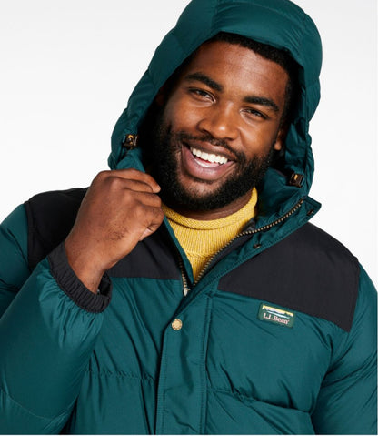 Men's Mountain Classic Down Parka, Colorblock | L.L.Bean Essential