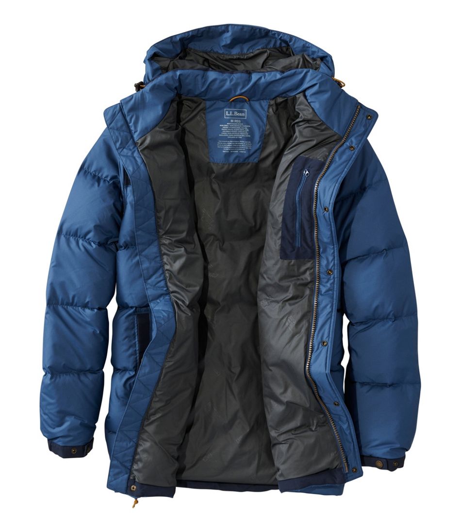 Men's Mountain Classic Down Parka, Colorblock | L.L.Bean Essential