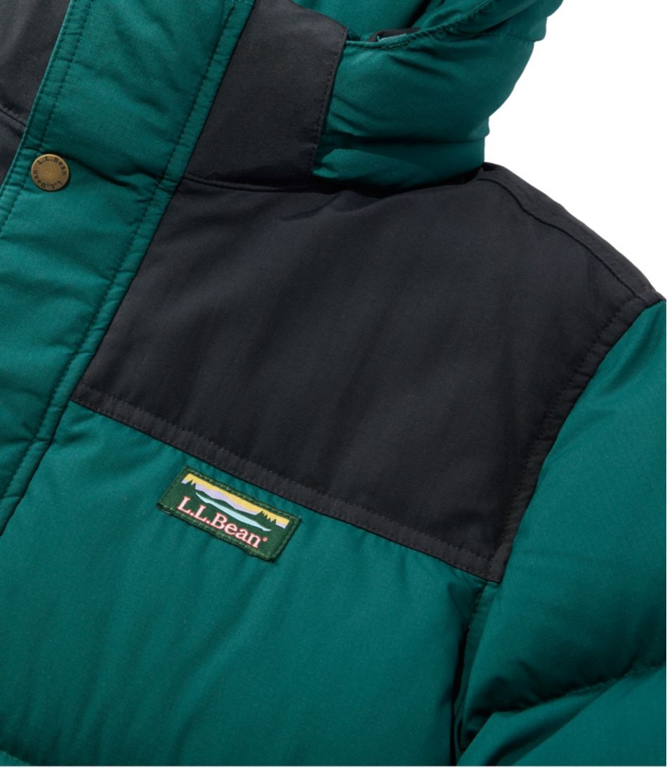 Men's Mountain Classic Down Parka, Colorblock | L.L.Bean Essential