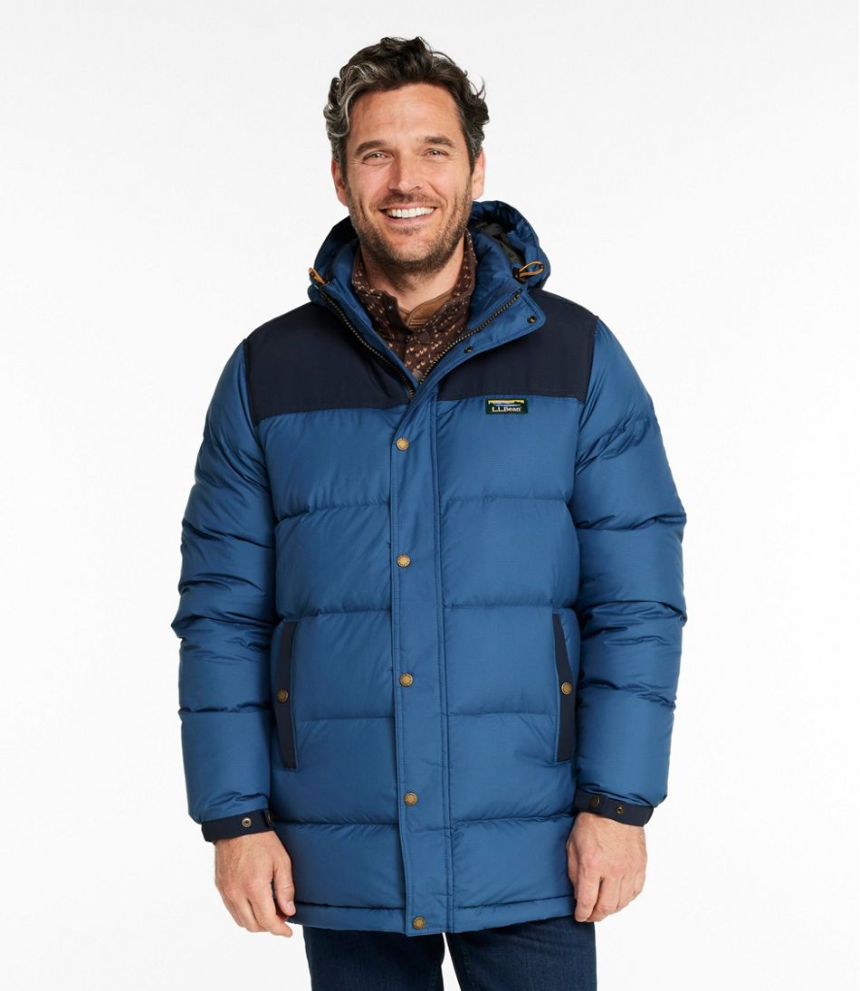 Men's Mountain Classic Down Parka, Colorblock | L.L.Bean Essential