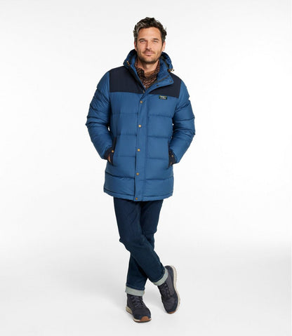 Men's Mountain Classic Down Parka, Colorblock | L.L.Bean Essential