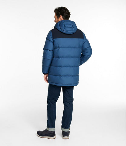 Men's Mountain Classic Down Parka, Colorblock | L.L.Bean Essential