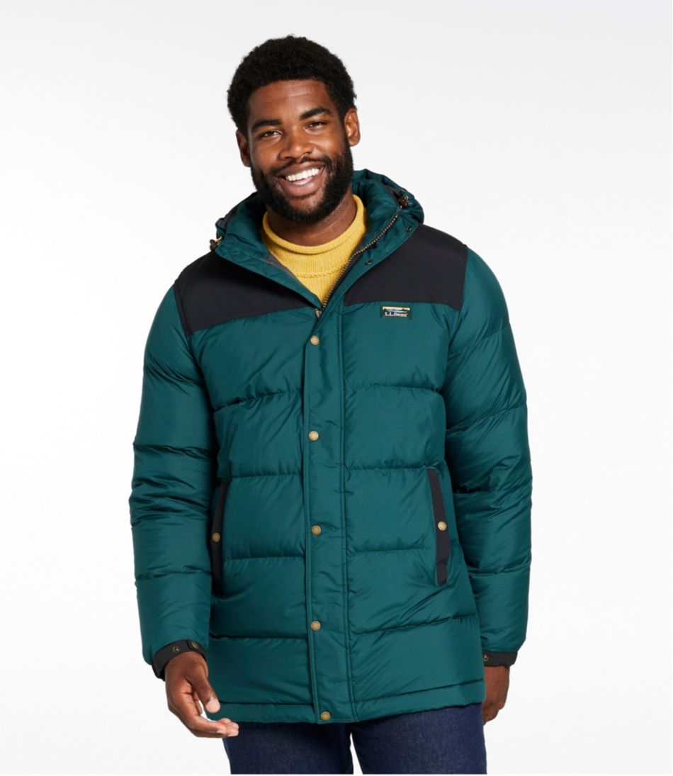 Men's Mountain Classic Down Parka, Colorblock | L.L.Bean Essential