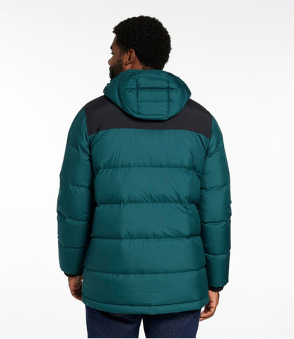 Men's Mountain Classic Down Parka, Colorblock | L.L.Bean Essential