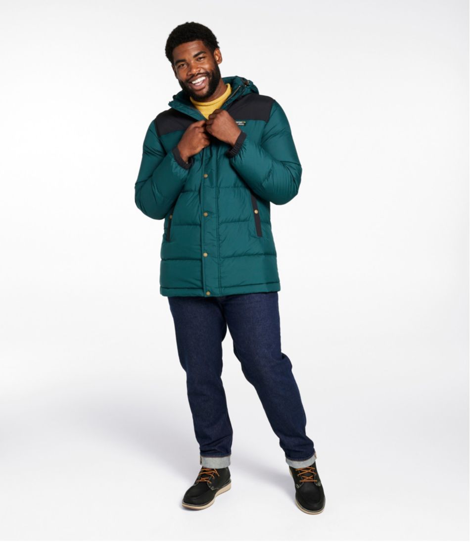 Men's Mountain Classic Down Parka, Colorblock | L.L.Bean Essential