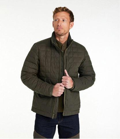 Men's L.L.Bean Upcountry Waxed Cotton Down Sweater | L.L.Bean Popular