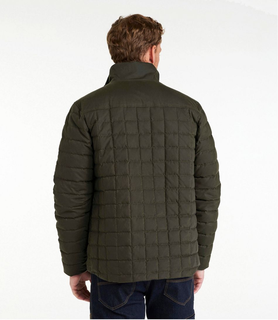 Men's L.L.Bean Upcountry Waxed Cotton Down Sweater | L.L.Bean Popular