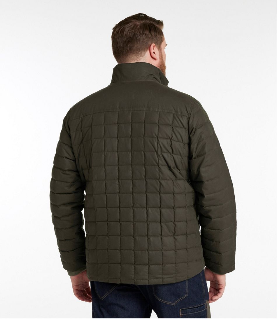 Men's L.L.Bean Upcountry Waxed Cotton Down Sweater | L.L.Bean Popular