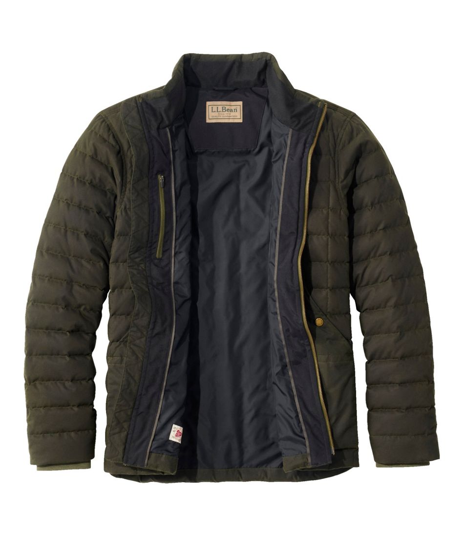 Men's L.L.Bean Upcountry Waxed Cotton Down Sweater | L.L.Bean Popular