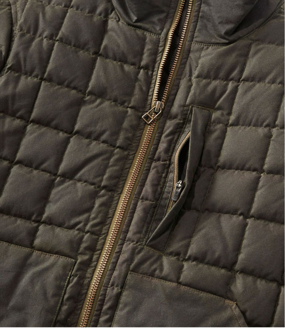 Men's L.L.Bean Upcountry Waxed Cotton Down Sweater | L.L.Bean Popular