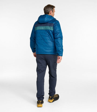 Men's Mountain Classic Puffer Hooded Jacket, Colorblock | L.L.Bean Best Seller
