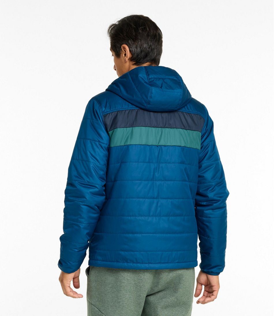 Men's Mountain Classic Puffer Hooded Jacket, Colorblock | L.L.Bean Best Seller