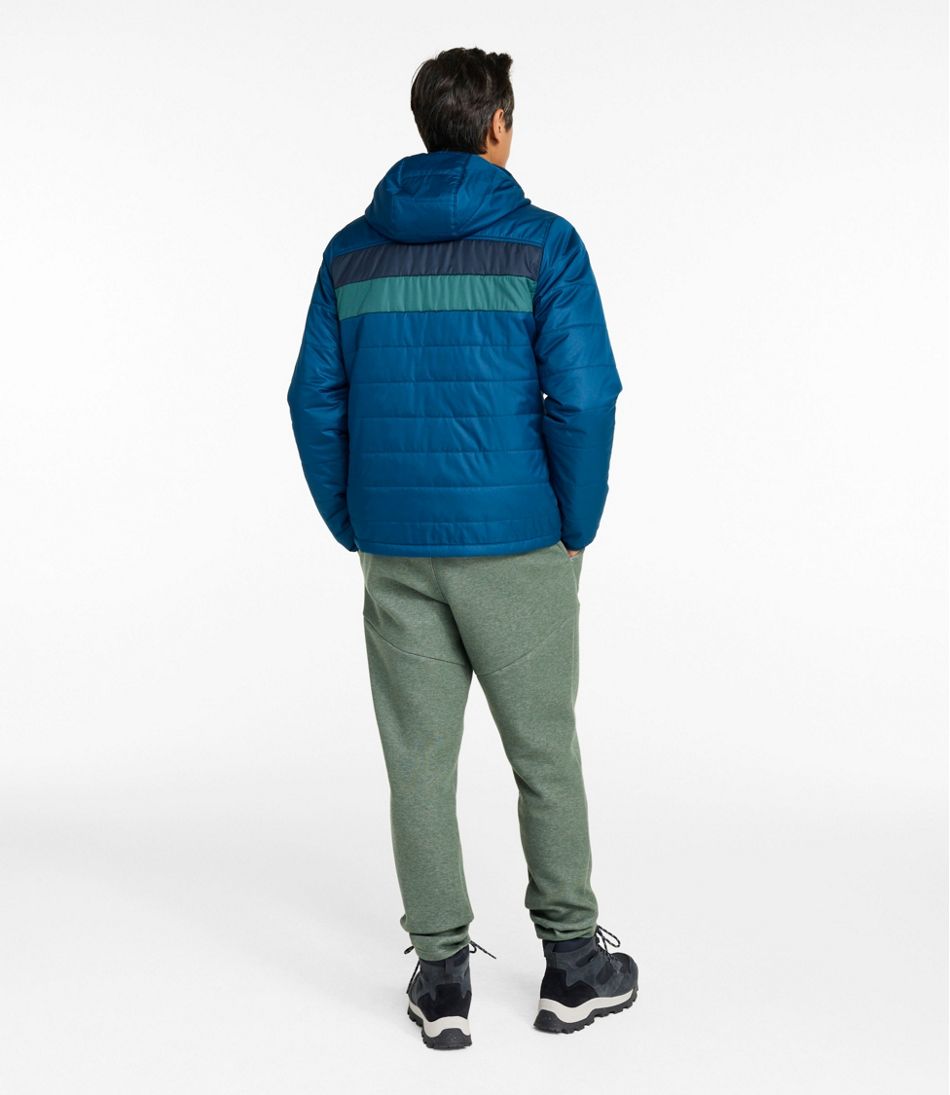 Men's Mountain Classic Puffer Hooded Jacket, Colorblock | L.L.Bean Best Seller