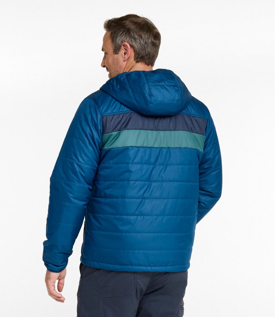 Men's Mountain Classic Puffer Hooded Jacket, Colorblock | L.L.Bean Best Seller