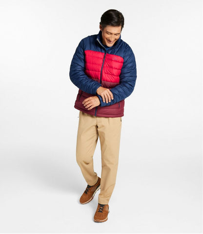 Men's Bean's Down Jacket, Colorblock | L.L.Bean Exclusive