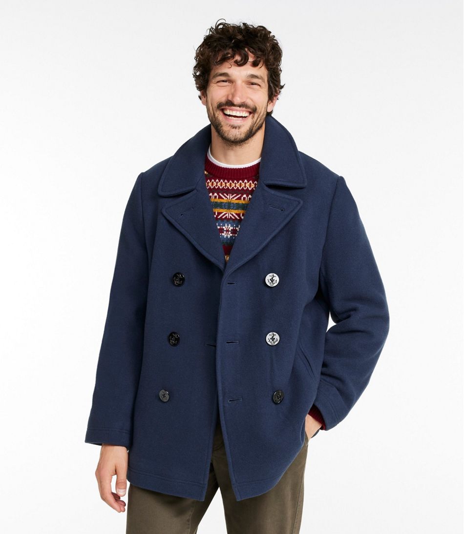 Authentic wool pea coat | L.L.Bean Classic