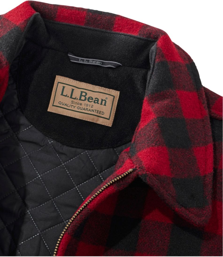 Men's Maine Guide Zip-Front Jac-Shirt with PrimaLoft, Plaid | L.L.Bean Essential