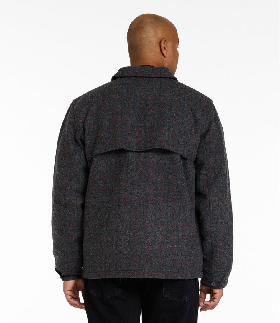 Men's Maine Guide Zip-Front Jac-Shirt with PrimaLoft, Plaid | L.L.Bean Essential