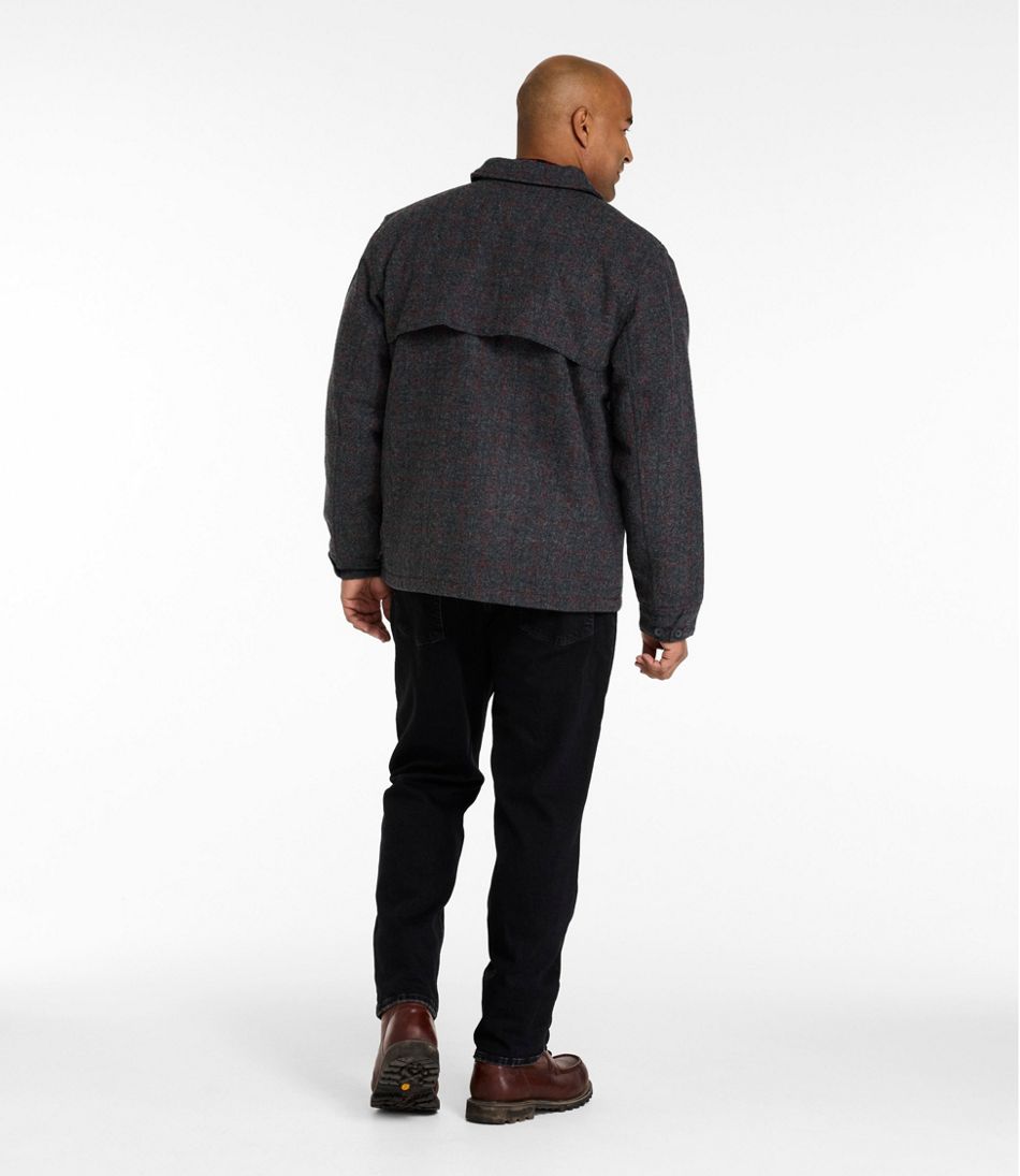 Men's Maine Guide Zip-Front Jac-Shirt with PrimaLoft, Plaid | L.L.Bean Essential
