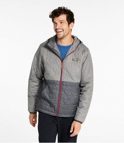 Men's Katahdin Insulated Hoodie, Colorblock | L.L.Bean Everyday