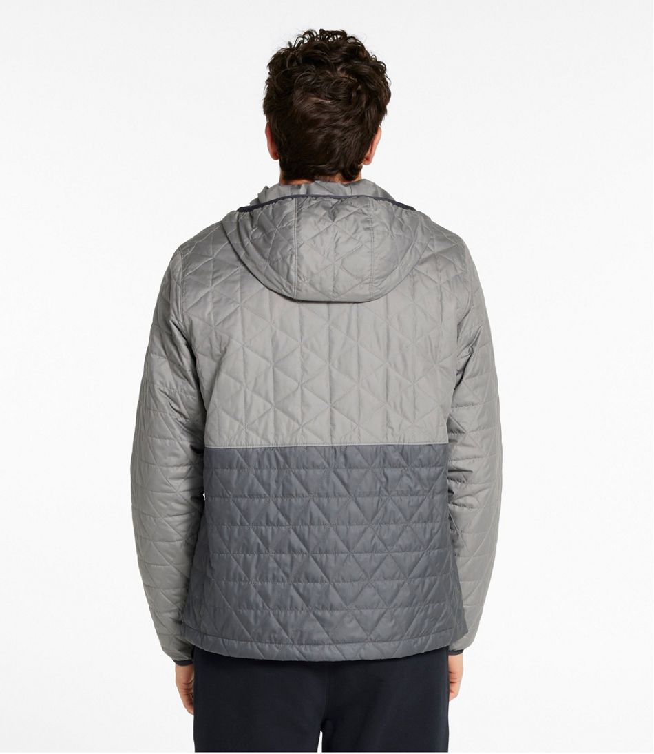 Men's Katahdin Insulated Hoodie, Colorblock | L.L.Bean Everyday