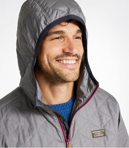 Men's Katahdin Insulated Hoodie, Colorblock | L.L.Bean Everyday