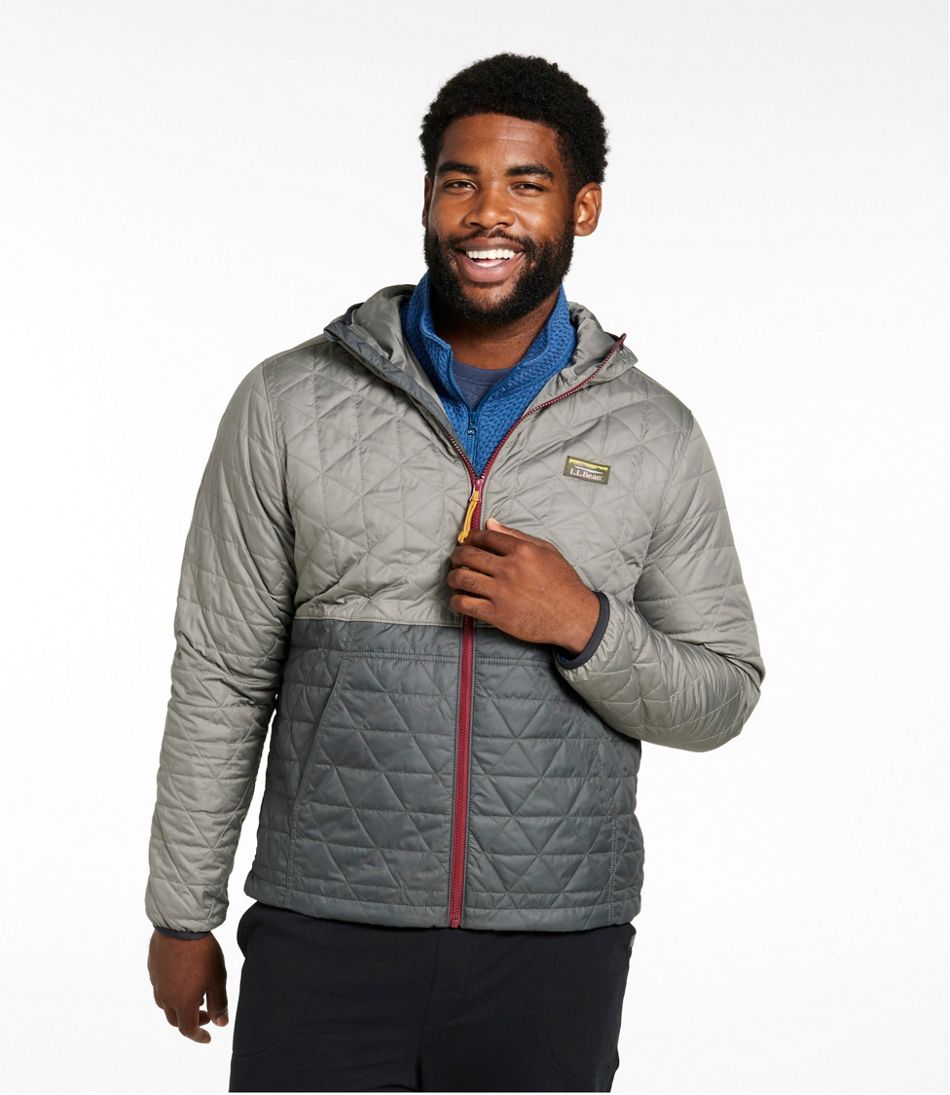 Men's Katahdin Insulated Hoodie, Colorblock | L.L.Bean Everyday