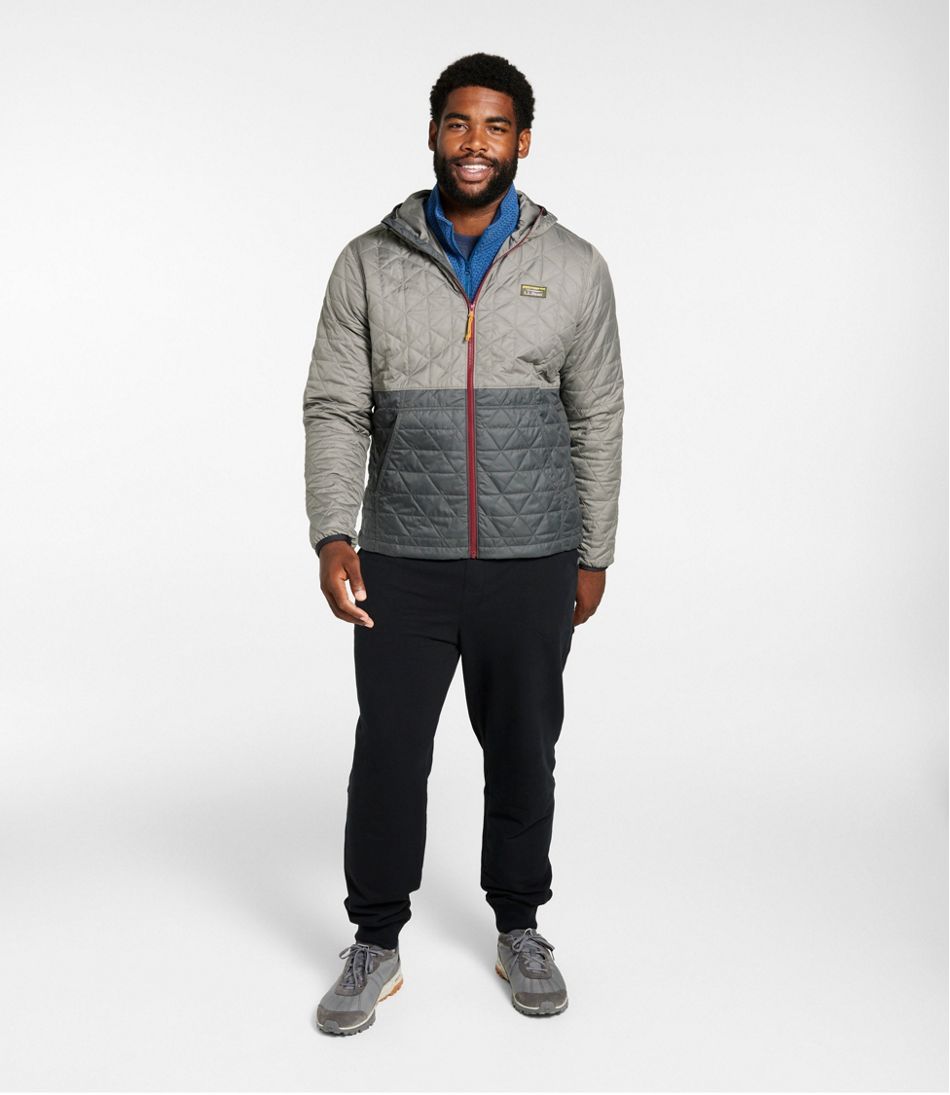 Men's Katahdin Insulated Hoodie, Colorblock | L.L.Bean Everyday