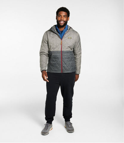 Men's Katahdin Insulated Hoodie, Colorblock | L.L.Bean Everyday