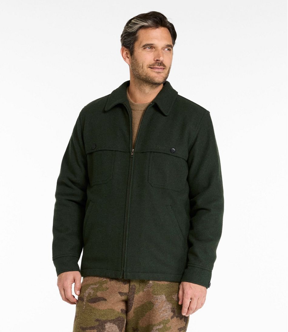 Men's Maine Guide Zip-Front Jac-Shirt with PrimaLoft | L.L.Bean Latest