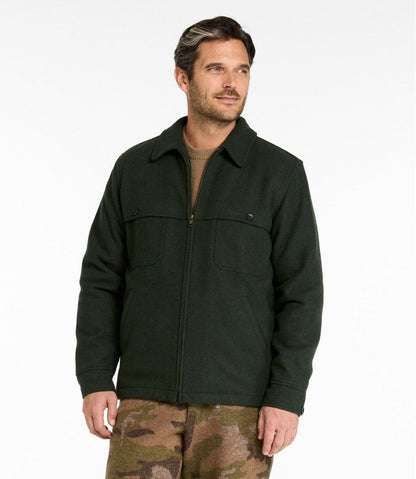 Men's Maine Guide Zip-Front Jac-Shirt with PrimaLoft | L.L.Bean Latest