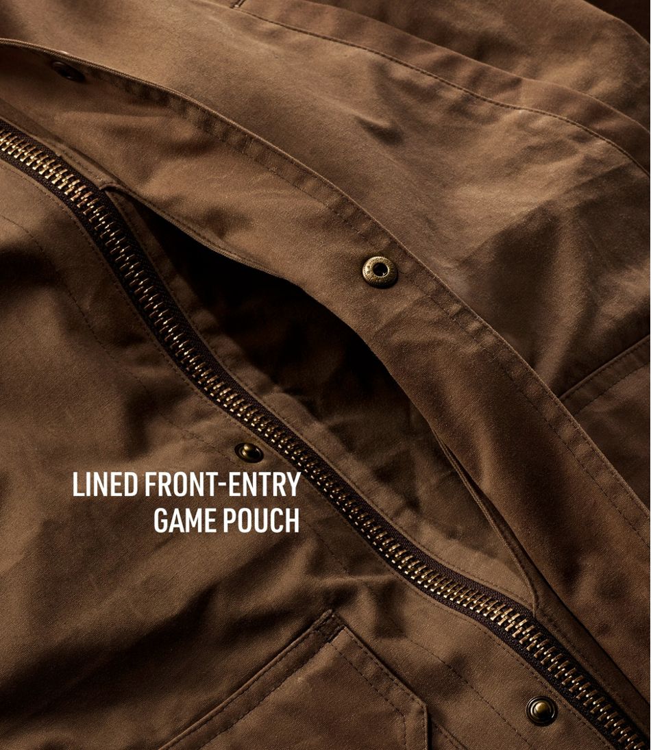 Men's Double L Waxed-Cotton Upland Coat | L.L.Bean Essential