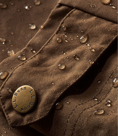 Men's Double L Waxed-Cotton Upland Coat | L.L.Bean Essential