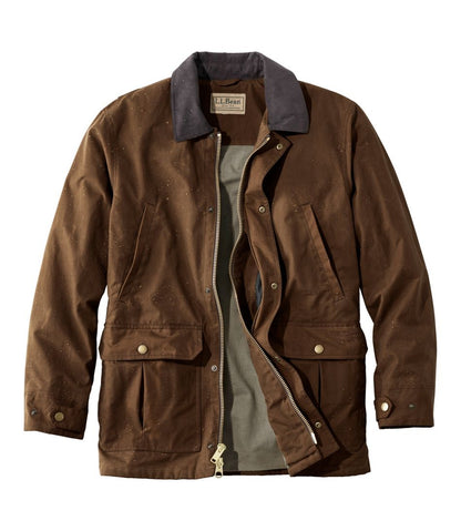 Men's Double L Waxed-Cotton Upland Coat | L.L.Bean Essential