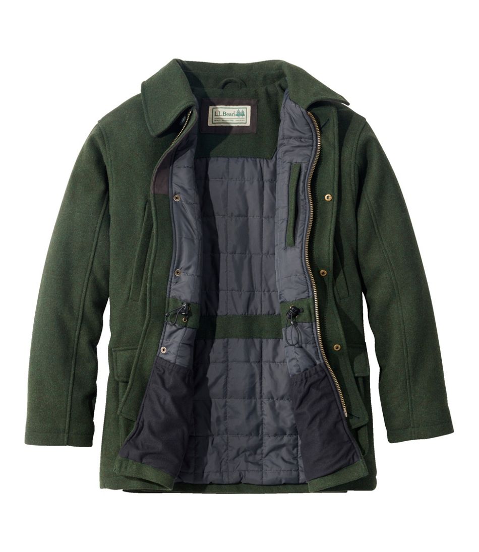 Men's Maine Guide Wool Parka, PrimaLoft | L.L.Bean Value