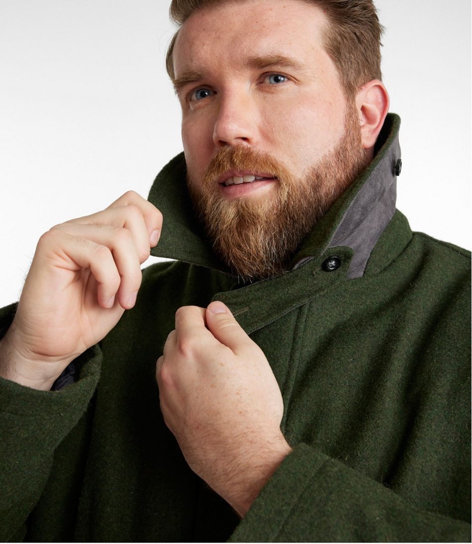 Men's Maine Guide Wool Parka, PrimaLoft | L.L.Bean Value