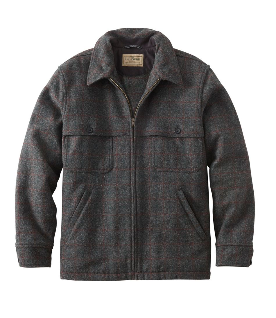 Men's Maine Guide Zip-Front Jac-Shirt, Plaid | L.L.Bean Latest