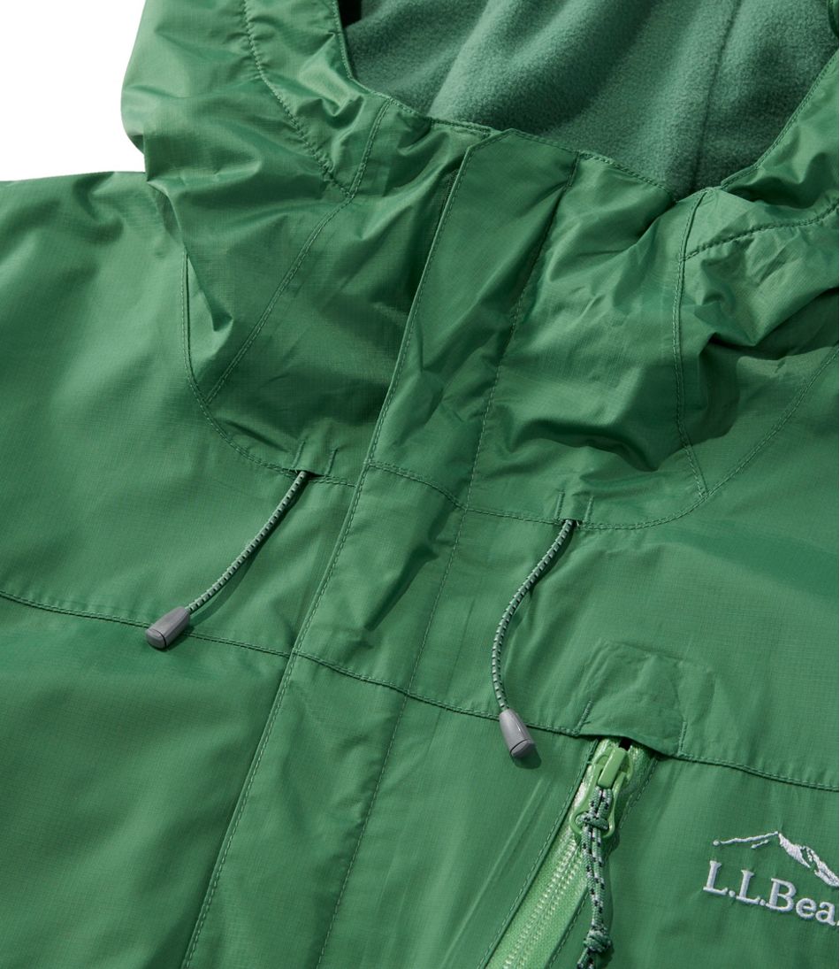 Men's Trail Model Rain Jacket, Fleece-Lined | L.L.Bean Great Value