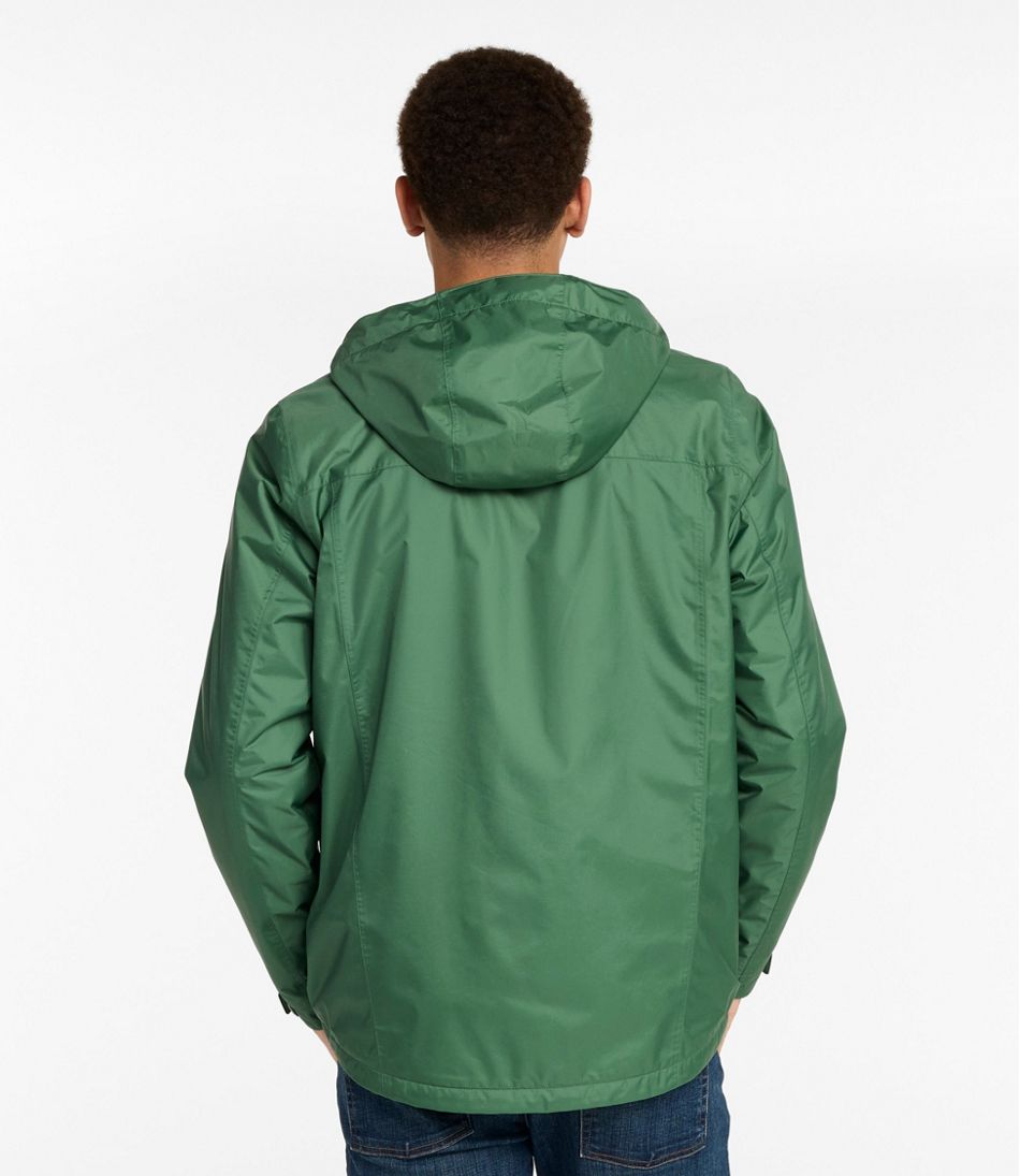 Men's Trail Model Rain Jacket, Fleece-Lined | L.L.Bean Great Value