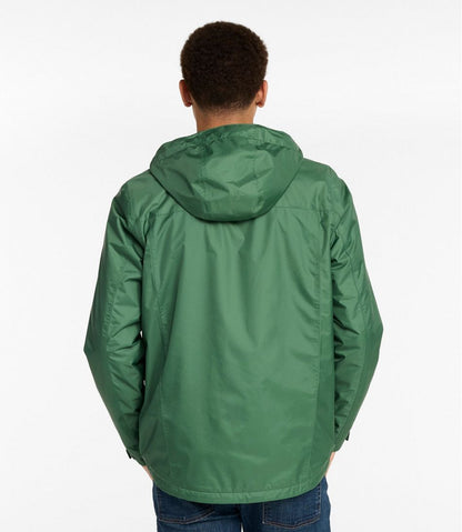 Men's Trail Model Rain Jacket, Fleece-Lined | L.L.Bean Great Value