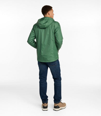 Men's Trail Model Rain Jacket, Fleece-Lined | L.L.Bean Great Value