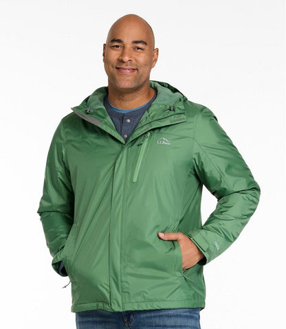 Men's Trail Model Rain Jacket, Fleece-Lined | L.L.Bean Great Value