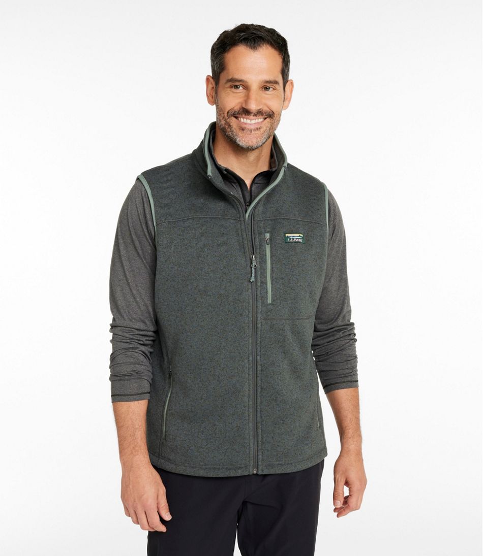 Men's Bean's Sweater Fleece Vest | L.L.Bean Value