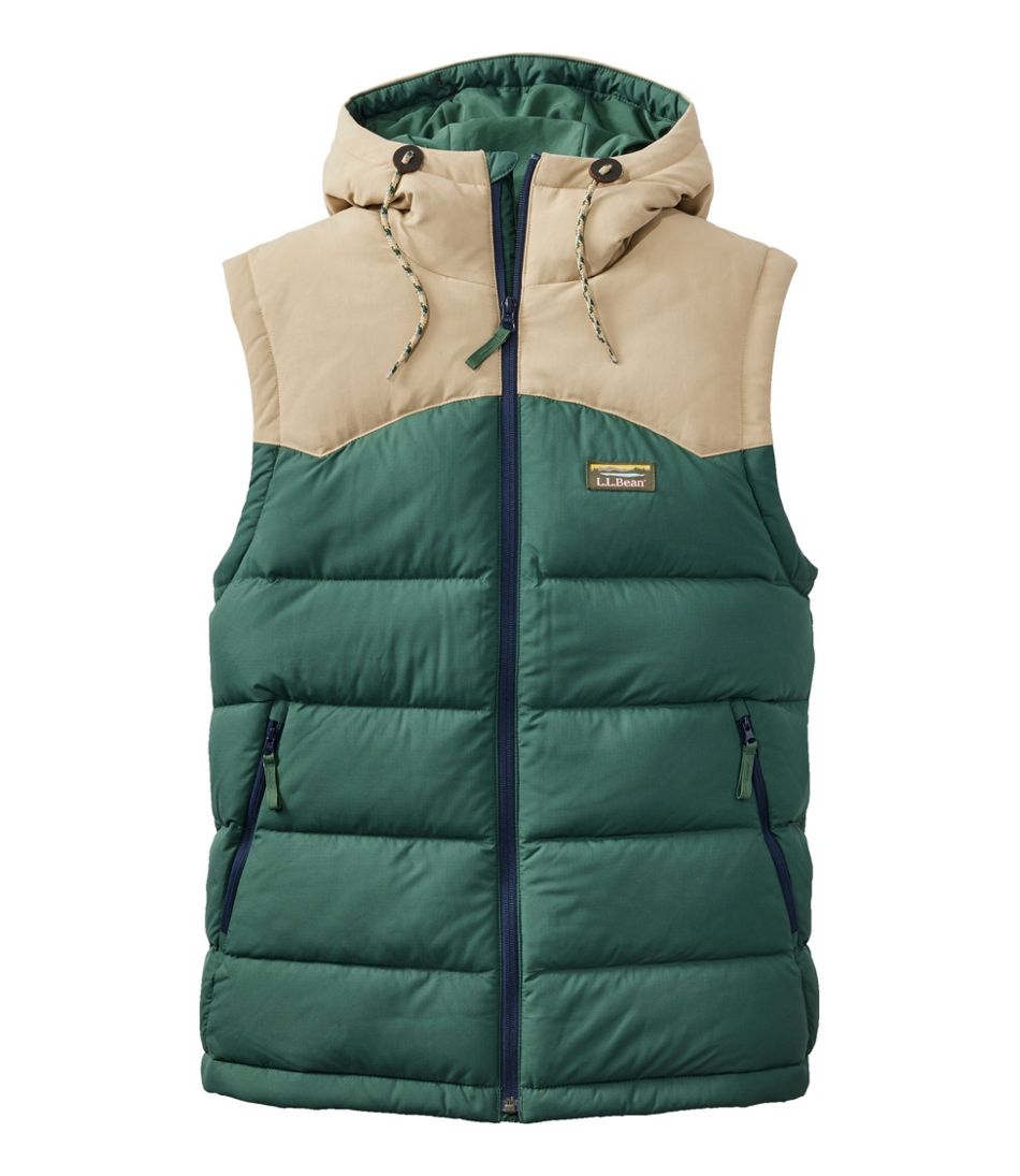 Men's Mountain Classic Hooded Down Vest | L.L.Bean Popular